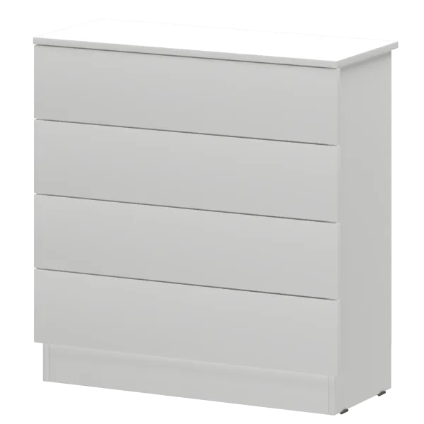 Комод 4 ящика Арго HOME Н-3263 Белый