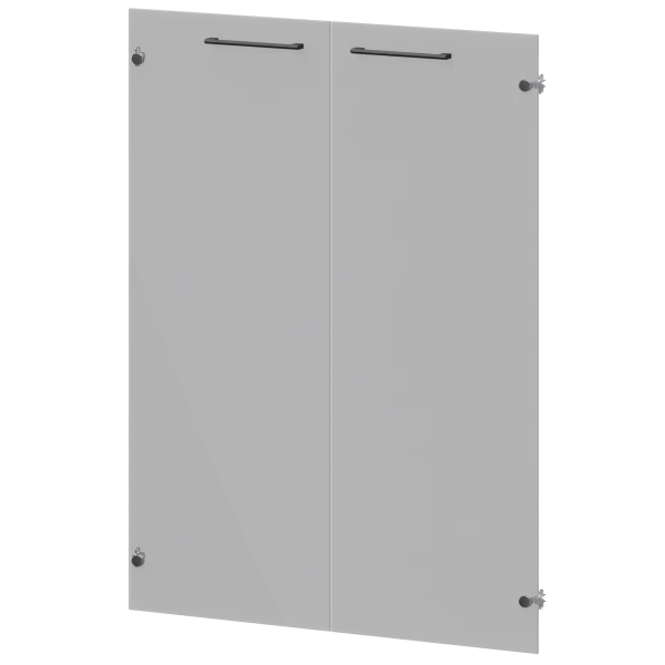 Фасады стеклянные Кортез KZF-38S(Ч)  Тонированный