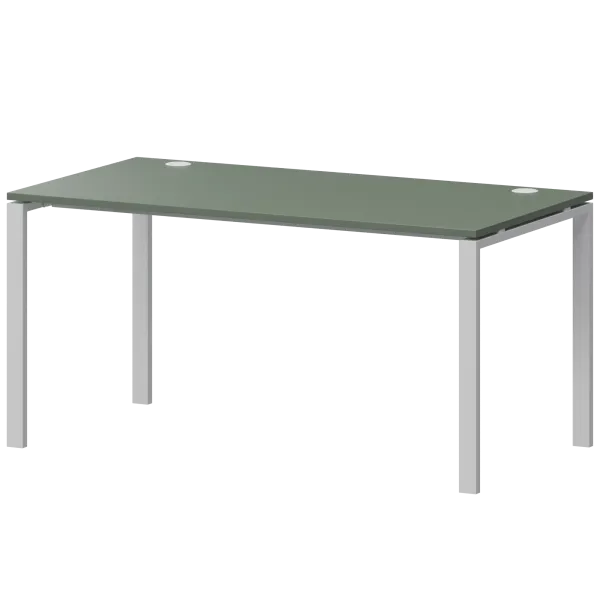 Стол на металлокаркасе Арго-М АМ-002.60 Тайга/Белый