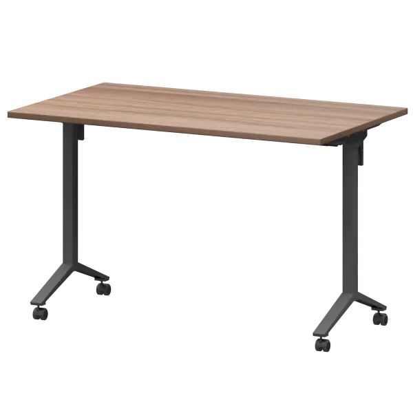 Стол мобильный складной Моби МБ22-120.70 Темный шимо/Антрацит