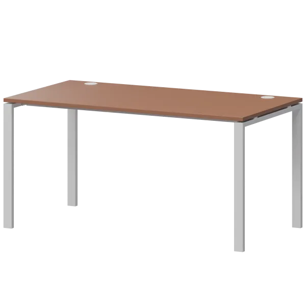 Стол на металлокаркасе Арго-М АМ-003.60 Терракота/Белый