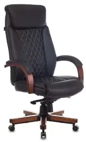 Кресло руководителя CH-883-LOW/IVORY Бюрократ 1473667 Черный
