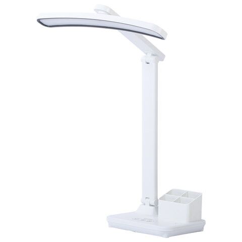 Настольная лампа / светильник беспроводная SONNEN PT-401, органайзер, USB, LED, 5 Вт, 3 режима, 238779