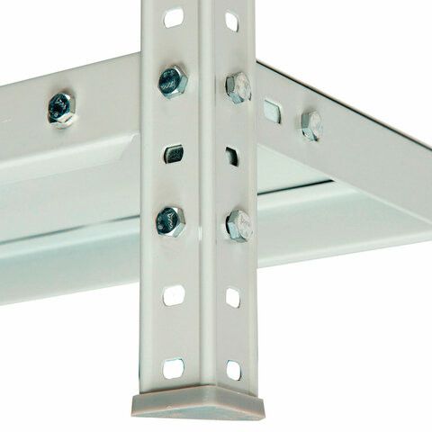 Стеллаж металлический BRABIX "MS 220/50-6", 2200х1000х500 мм, 6 полок, 291375
