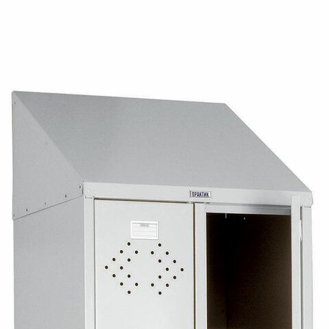 Крыша наклонная к шкафу металлическому для одежды, BRABIX LK 21-60/ПРАКТИК LS 21-60, S23099501802