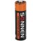 Батарейки аккумуляторные Ni-Mh пальчиковые КОМПЛЕКТ 4 шт., АА (HR6) 1600 mAh, SONNEN, 455605