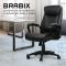 Кресло офисное BRABIX "Enter EX-511", экокожа, черное, 530859