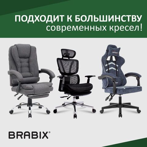Газлифт прочный BRABIX HD-100 короткий, ХРОМ, в открытом виде 346 мм, d 50 мм, класс 4, 533077